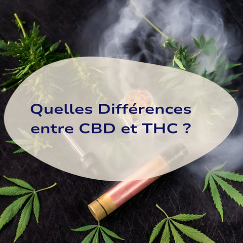 Quelle est la différence entre e-liquide THC et e-liquide CBD