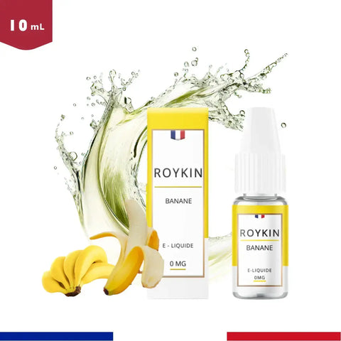 E-liquide Roykin fruité banane - 10ml 