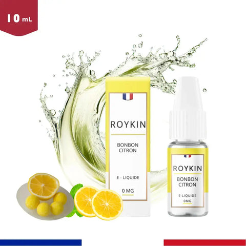 Bonbon Citron - 10ml - Bob le Vapoteur