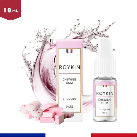 E-liquide chewing gum rose - 10ml - Bob le Vapoteur