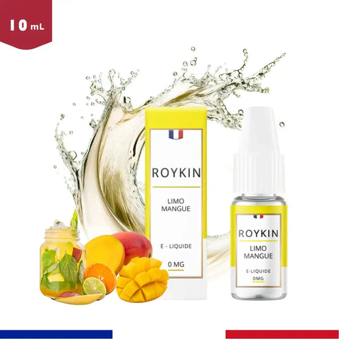 E-liquide mangue  Roykin Limo Mangue - 10ml - Bob le Vapoteur