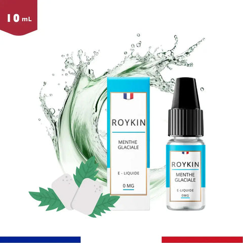 e liquide menthe glaciale - 10ml - Bob le Vapoteur 100% français
