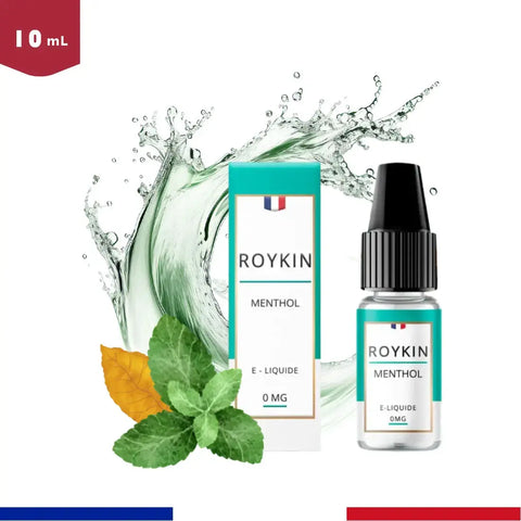 E-liquide Menthol Roykin - 10ml - Bob le Vapoteur