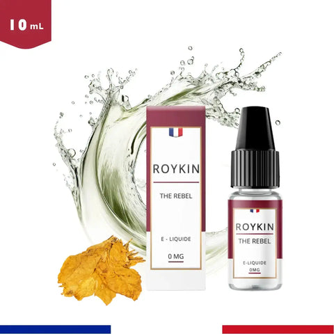 e liquide tabac The Rebel - 10ml - Bob le Vapoteur