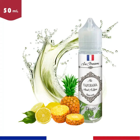 Arômes et liquides Vaporama 50ml Diego Ananas Citron