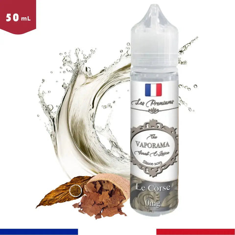 E liquide tabac Le corsé | 50 ml - Bob le Vapoteur