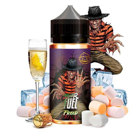Fighter Fuel Freed E-liquide 100ml - Marshmallow, Champagne et Agrumes