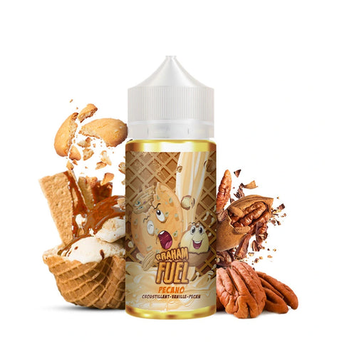 Graham Fuel Pecano 100ml - E-liquide Biscuit Vanillé et Noix de Pécan