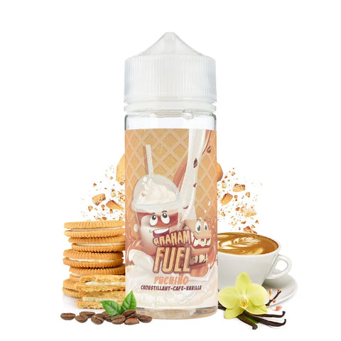 Graham Fuel Puchino 100ml - E liquide Gourmand Café Vanille