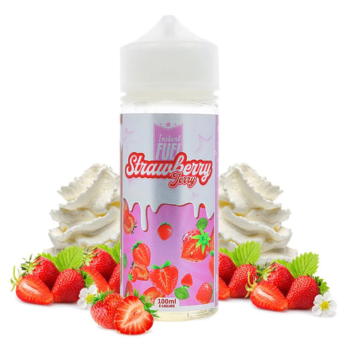 Instant Fuel Strawberry Jerry 100ml - E liquide Lait Fraise