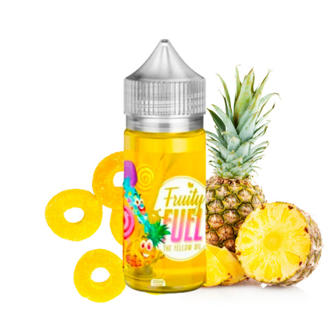 E liquide Fruity Fuel The Yellow Oil 100ml - Ananas Bonbon