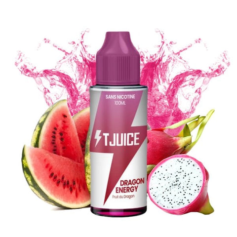 T juice Dragon energy 100ml Fruit du dragon Pastèque