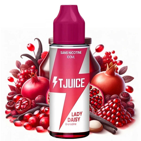 T Juice Lady Daisy 100ml Grenadine